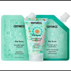 Amika The Kure Strength Repair Travel Set (3pc)